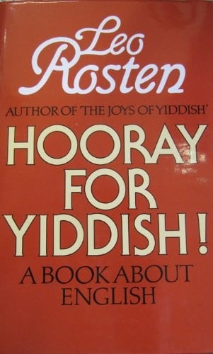 Horray for Yiddish!