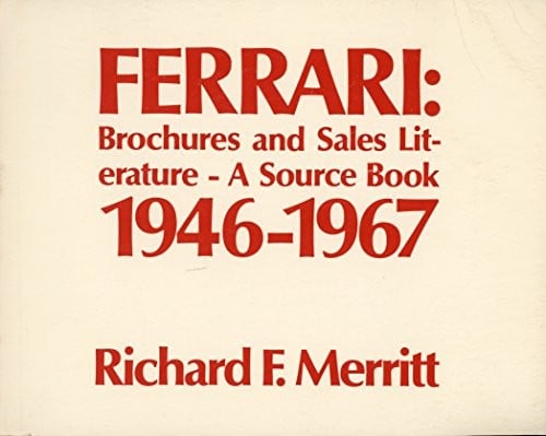 Ferrari brochures and sales literature