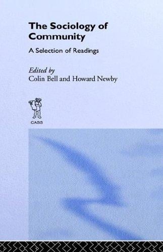 The Sociology of community