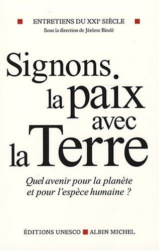 Signons la paix avec la Terre