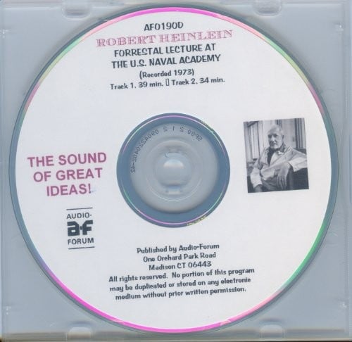 Forrestal Lecture at the US Naval Academy (CD)