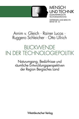 Blickwende in der Technologiepolitik