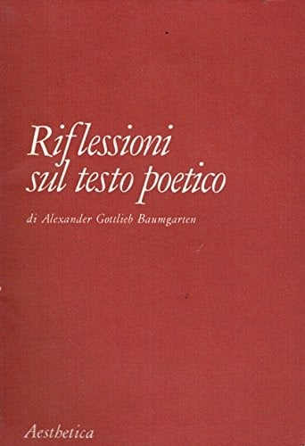 Riflessioni sul testo poetico