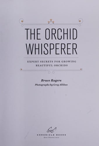 The orchid whisperer