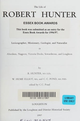 The life of Robert Hunter