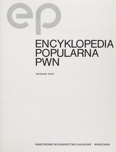 Encyklopedia popularna PWN