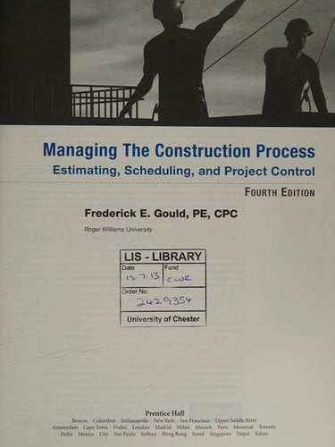 Managing the construction process