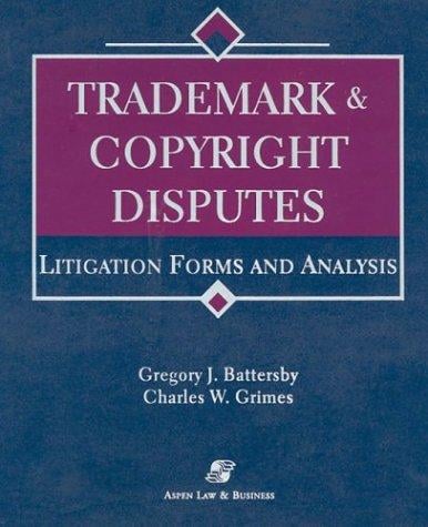 Trademark & copyright disputes