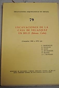 Excavaciones de la Casa de Velázquez en Belo (Bolonia-Cádiz)