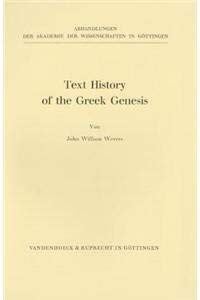 Text history of the Greek Genesis