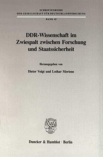 DDR-Wissenschaft im Zwiespalt zwischen Forschung und Staatssicherheit