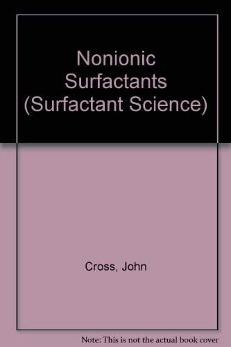 Nonionic surfactants