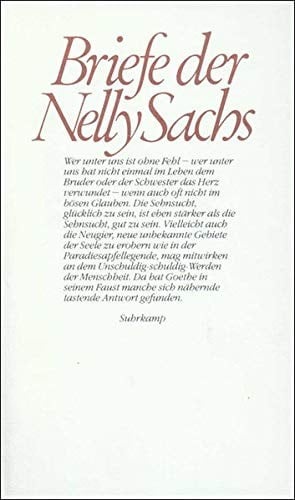 Briefe der Nelly Sachs