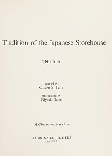 Kura, design and tradition of the Japanese storehouse