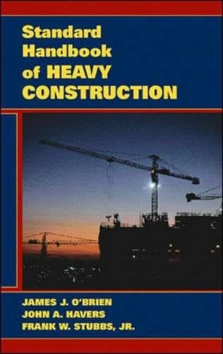 Standard handbook of heavy construction