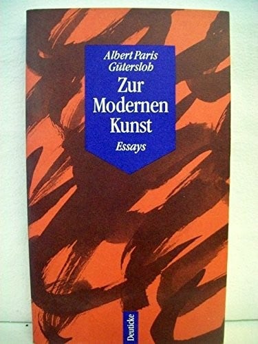 Zur modernen Kunst