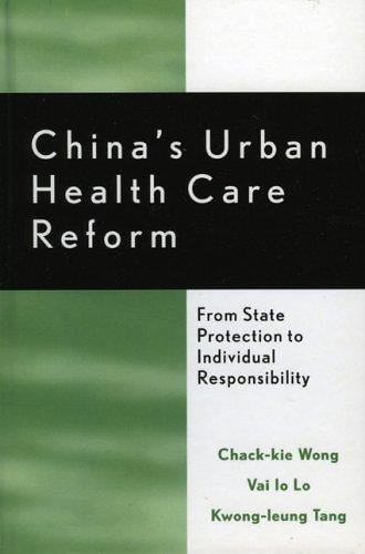 China's Urban Health Care Reform