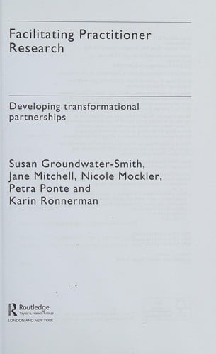 Facilitating practitioner research