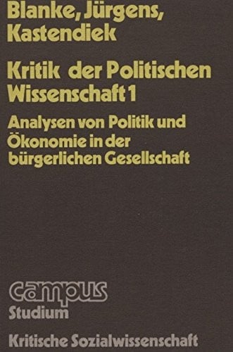 Kritik der Politischen Wissenschaften