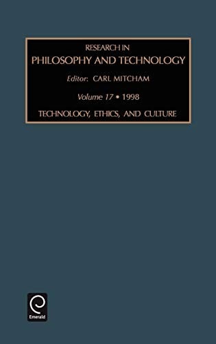 Technology, ethics, and culture