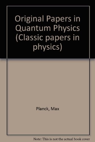 Original papers in quantum physics