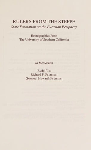 Rulers from the steppe