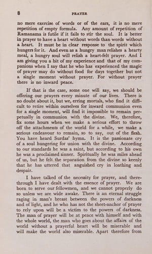 Three prayers