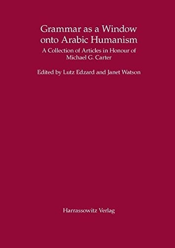 Grammar as a window onto Arabic humanism