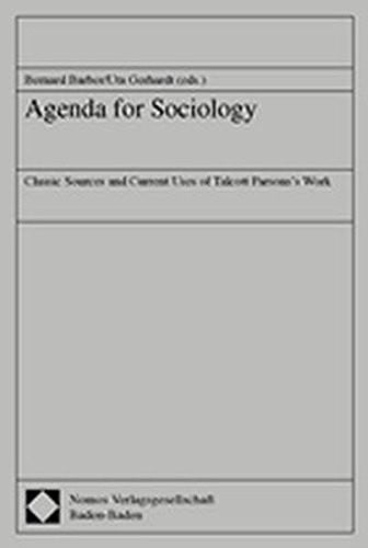 Agenda for sociology