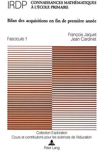 Connaissances mathématiques à l'école primaire