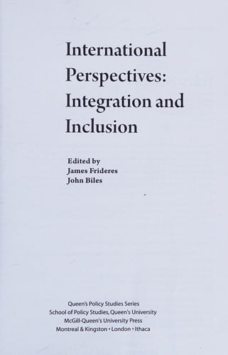 International perspectives