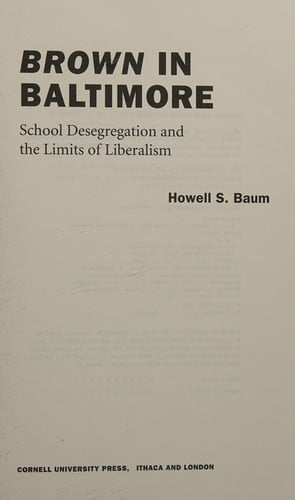 Brown in Baltimore