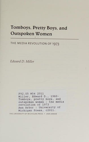 Tomboys, pretty boys, and outspoken women