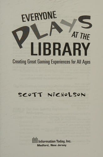 Everyone plays at the library