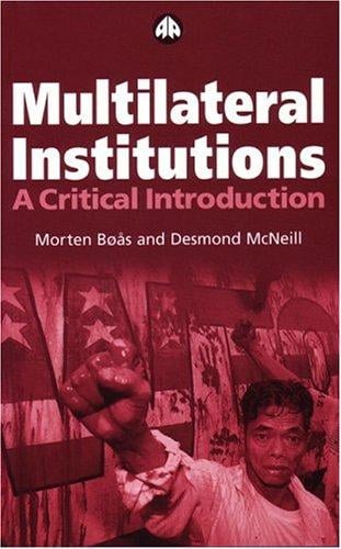 Multilateral institutions