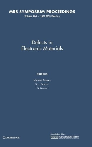 Defects in electronic materials