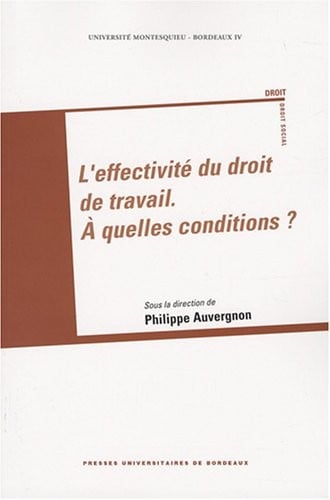 L'effectivité du droit du travail