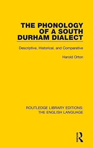 The phonology of a South Durham dialect