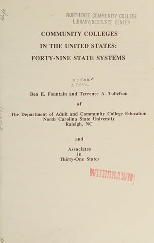 Community colleges in the United States