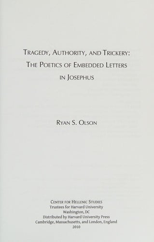 Tragedy, authority, and trickery