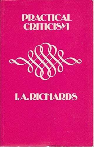 Practical criticsm