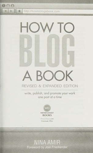 How to blog a book