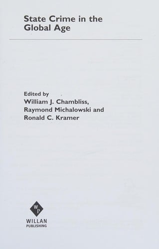 State crime in the global age