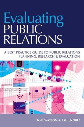 Evaluating public relations