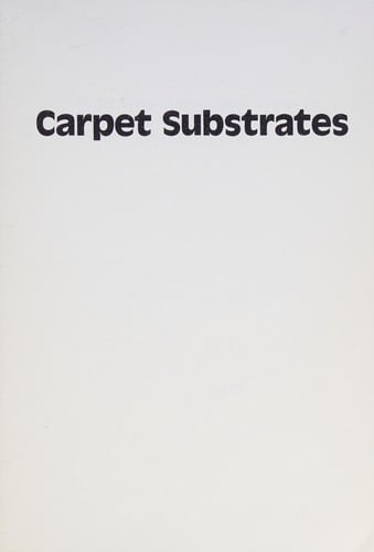 Carpet substrates