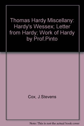 A Thomas Hardy miscellany