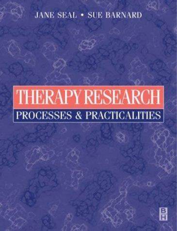 Therapy research processes and practicalities