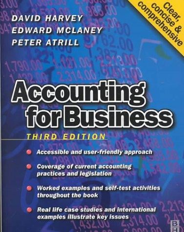 Accounting for Business, Third Edition (Contemporary Business)