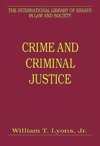 Crime and criminal justice