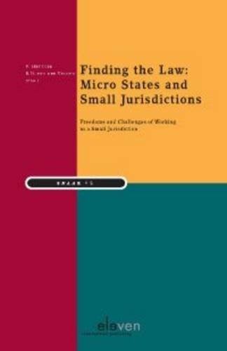Finding the law: micro states and small jurisdictions